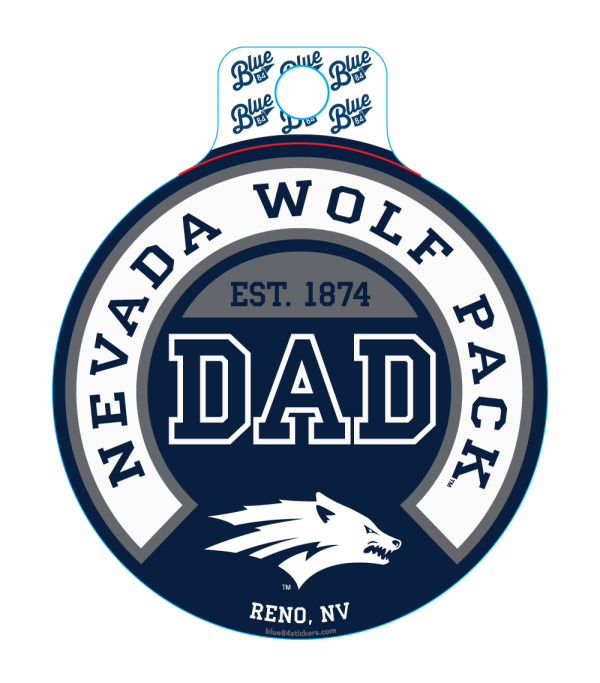 Begetter Dad Sticker – Silver and Blue Outfitters