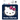 Hello Kitty Bow Out Sticker