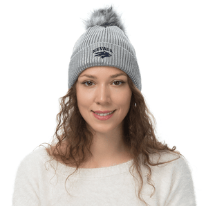 Metallic Silver Beanie