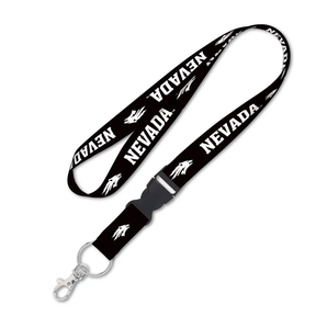 Nevada Wolf Pack Blackout Lanyard