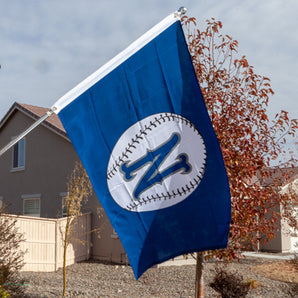 Nevada Baseball Screened Flag