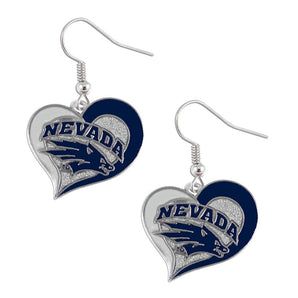 Nevada Swirl Heart Earrings
