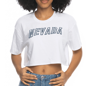 Puff Print Crop Tee