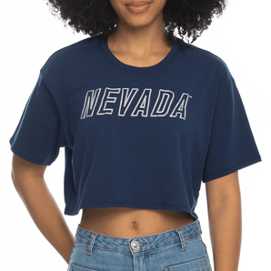 Puff Print Crop Tee