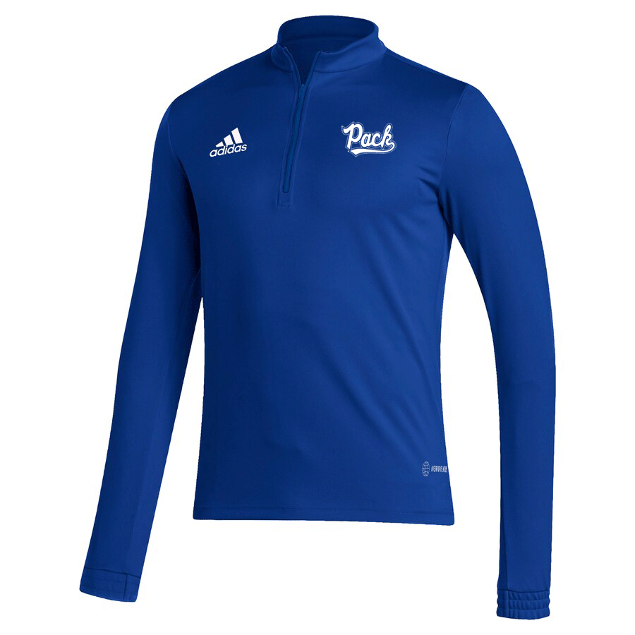 Run It Back Rugby Adidas Run It Back 1/4 Zip – Silver and Blue Outfitters