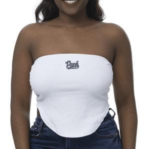 Script Pack Ruched Tube Top