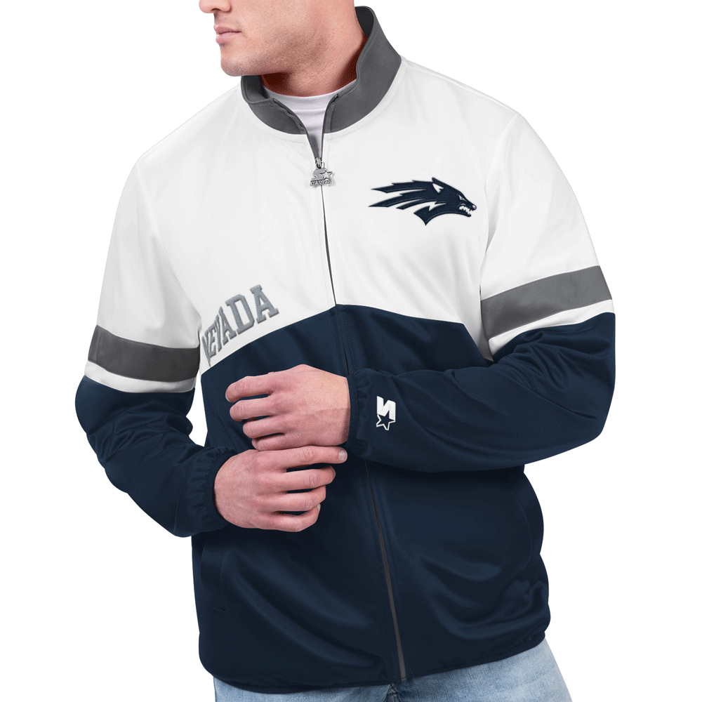 Starter Blitz Track Jacket – Silver and Blue Outfitters